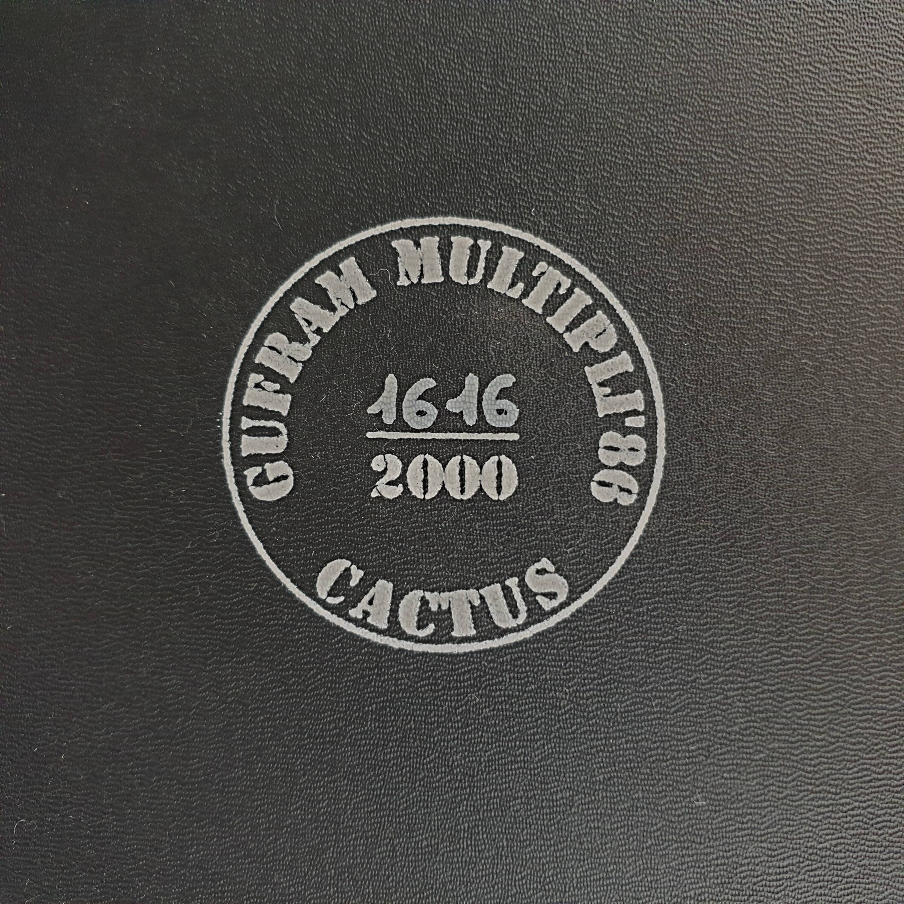 Gufram Cactus, 1972 by Guido Drocco and Franco Mello 1616/2000 Original Green