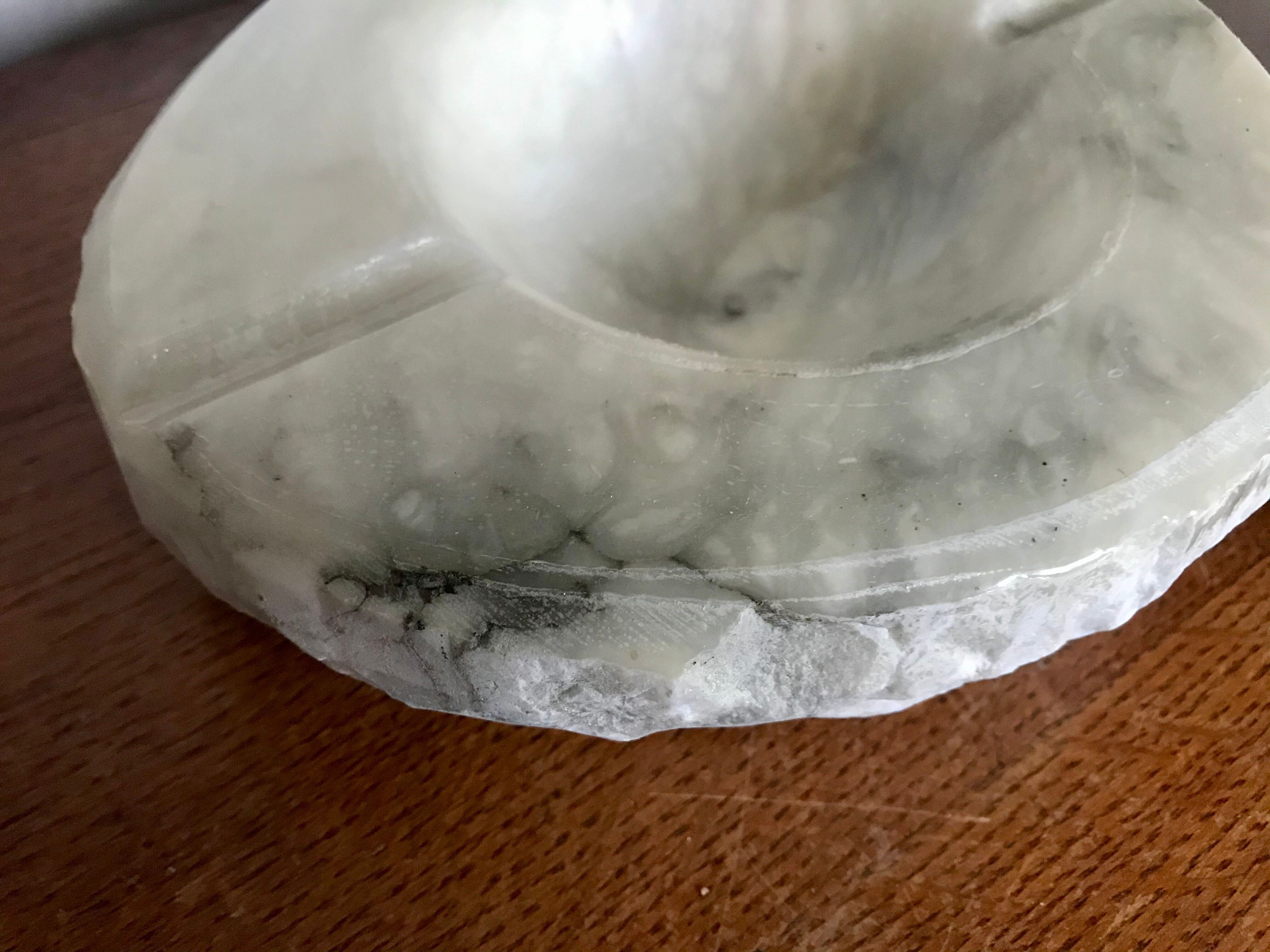 Onyx ashtray circa 1970