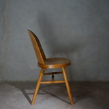 Birch dining table and chairs by Uno Åhrén for Gemla, Sportstugemöbler, Sweden, 1930´s