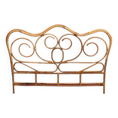 Tête de lit bambou et rotin 160cm vintage 1960