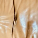 Leather and wood lounge of the Maison Regain 1950s/60s