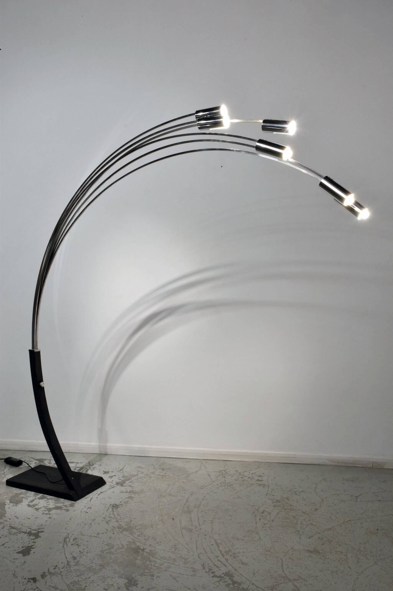 Vintage Floor Lamp • Arc • Beltrami & Gencarelli • Ricerca • 1970