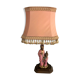 Chinese-inspired porcelain lamp