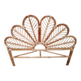 Rattan headboard