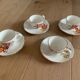 Cups and under cups porcelain gien RIVIERA