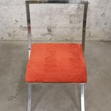 Lot de 6 chaises pliables par Mercello Cuneo pour Mobel Italia, 1970