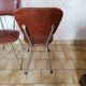 Vintage skai chairs