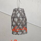 Rattan pendant light