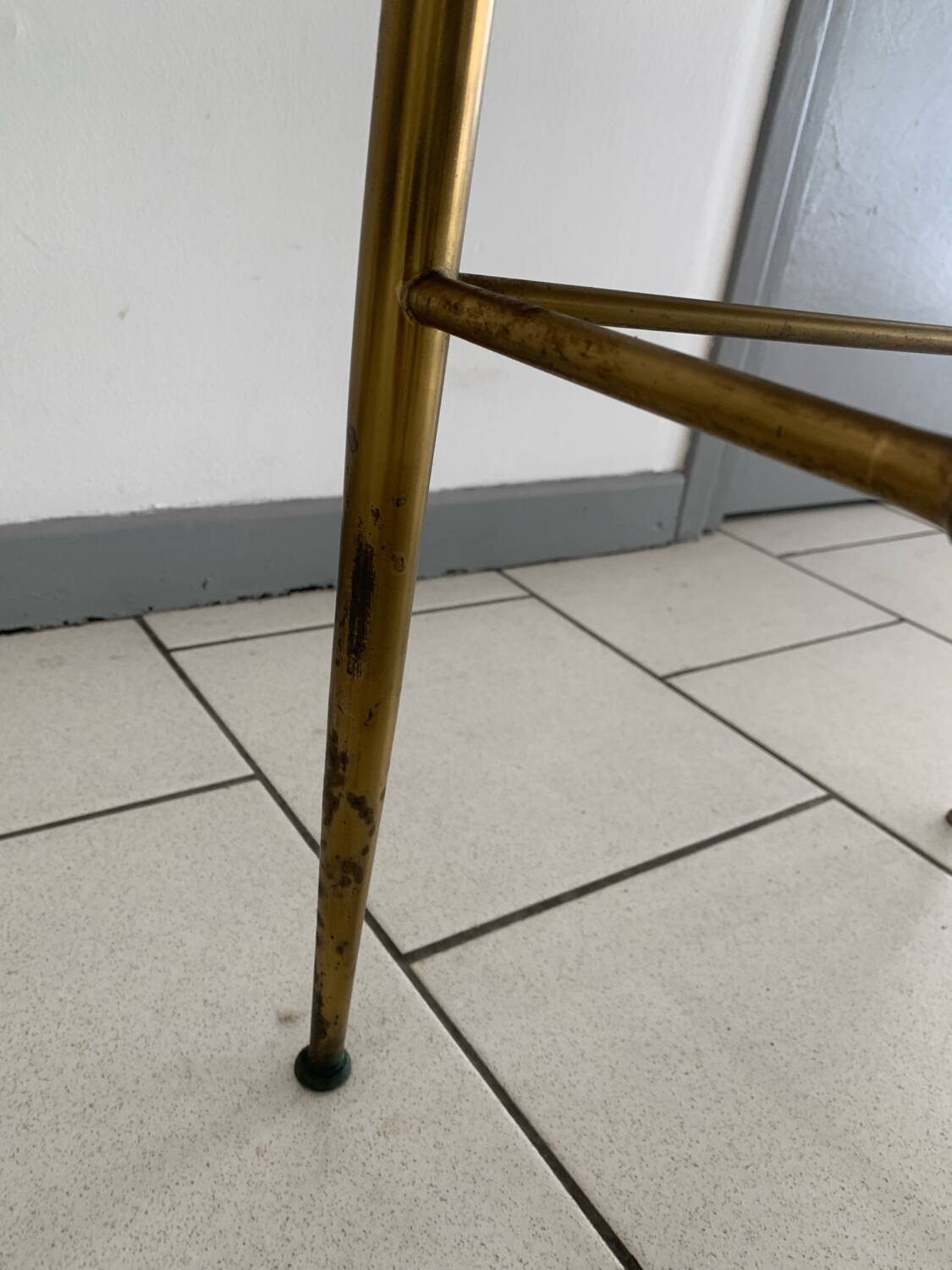 Vintage Chiavari Velvet Chair Circa 1960 Italy