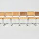 Dining chairs B32 by Marcel Breuer