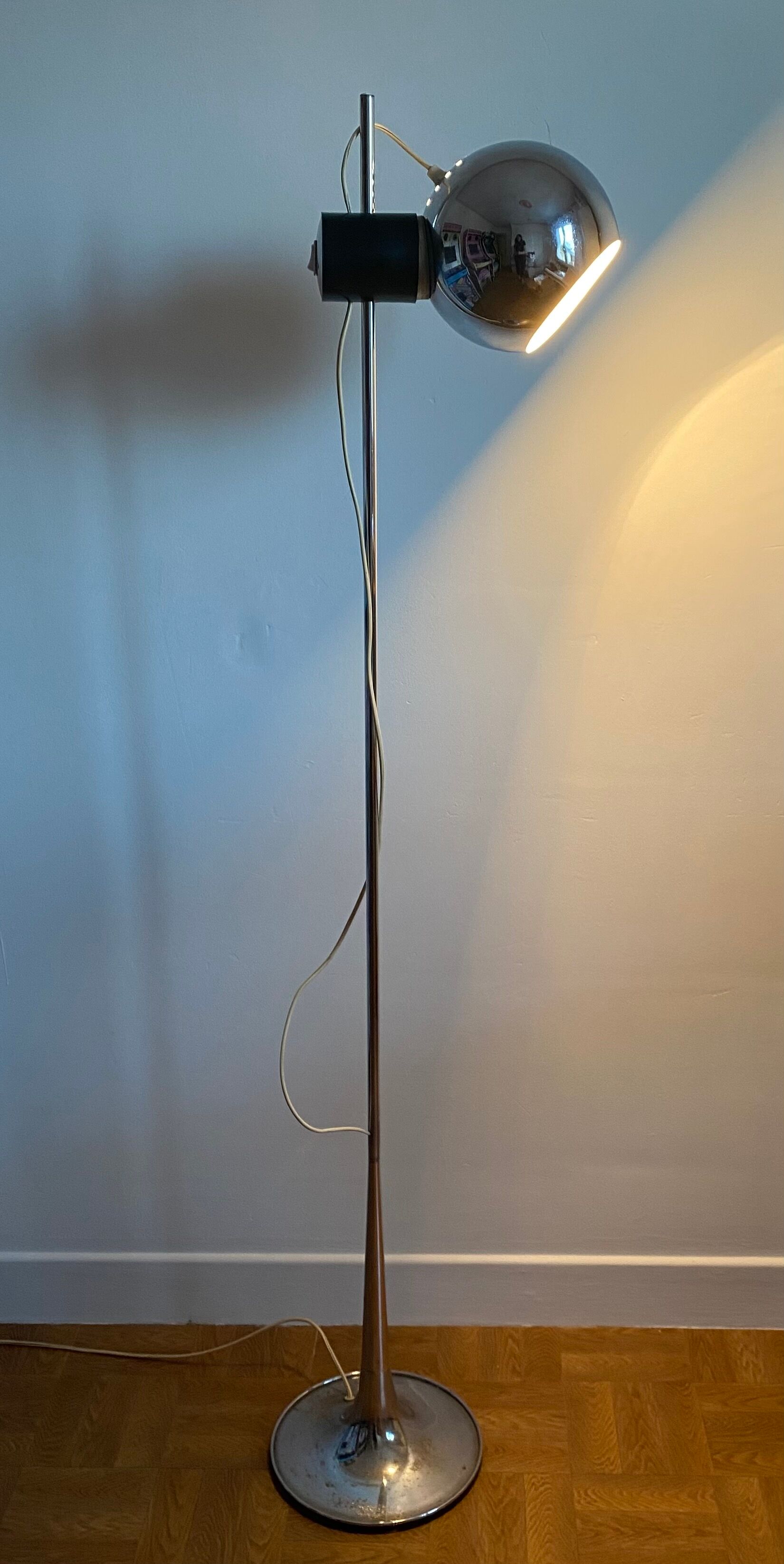 Floor lamp by Goffredo Reggiani in metal 1960