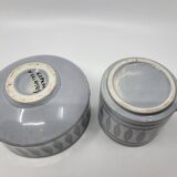 Roger Capron French Riviera Vintage Ceramic Bowl and Mug 1950/60 (set of 2)