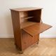 Vintage wooden retro secretary