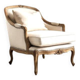 Fauteuil bergère, Fauteuil ancien Louis XV