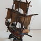 Model boat late 19th