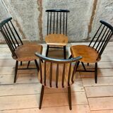 1950s set of 4 chairs
