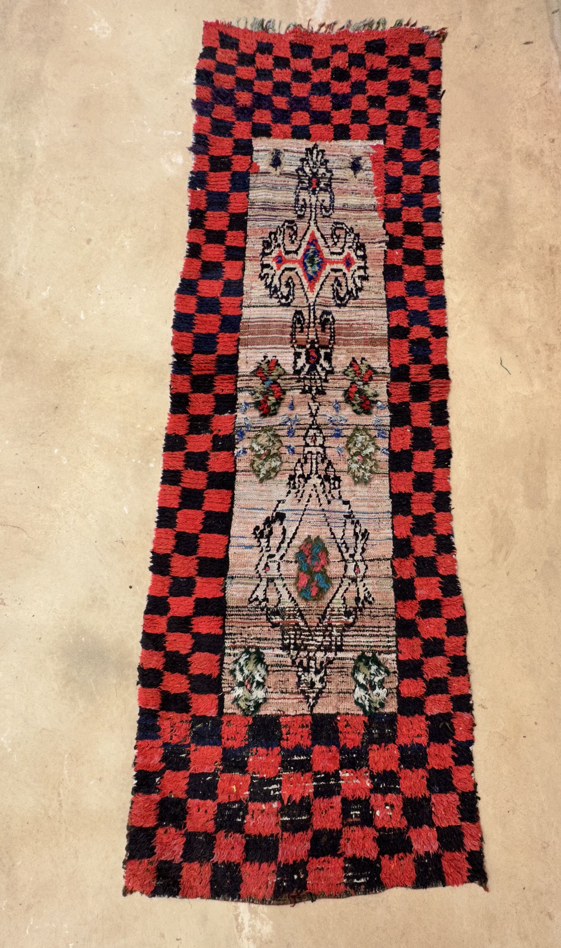 Moroccan corridor carpet - 75 x 243 cm