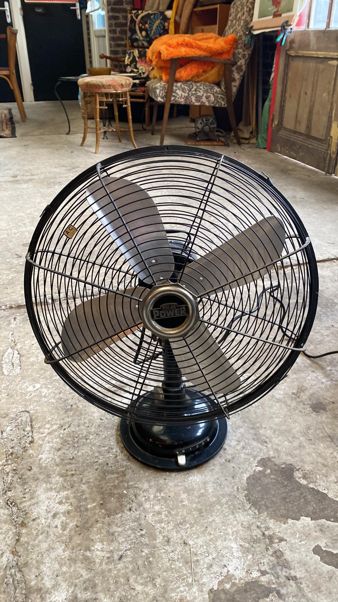 Vintage Polar Power fan