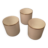 3 Limoges porcelain cups