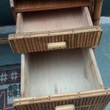 Rattan desk from the 1960s/1970s.