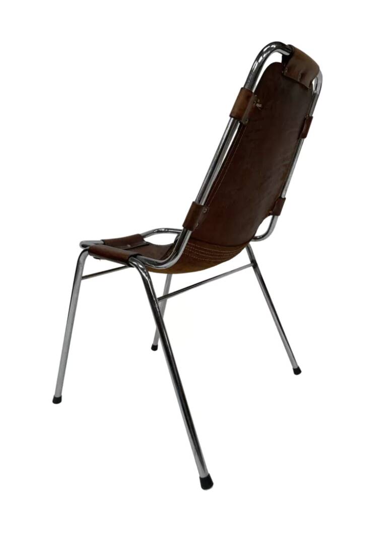 Mid Century Dal Vera Les Arcs Cognac Chair Design