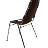 Chaise Les Arcs Cognac Design Dal Vera Mid Century
