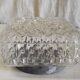 Ceiling light or wall light in moulded glass - mid 20th century.