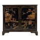 Cabinet laqué chinoiserie du 20e siècle anglais