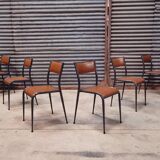 Set of 6 Mullca chairs 510 feet compass