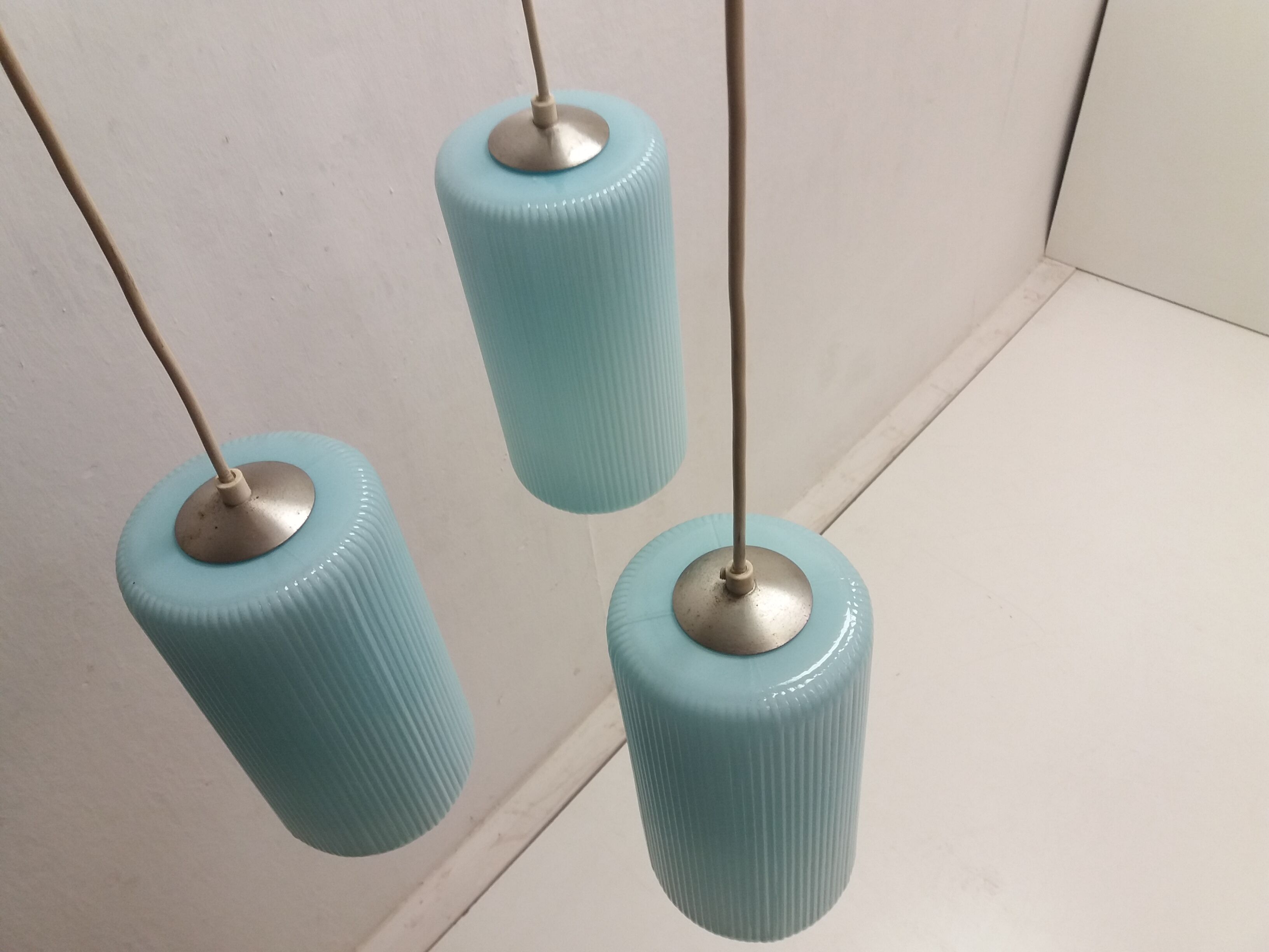 Mid-century design chandelier, Drupol, 1960's.