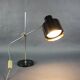 Mid-Century Adjustable Chrome and Bakelite Desk Lamp, Czechoslovakia, 1950s