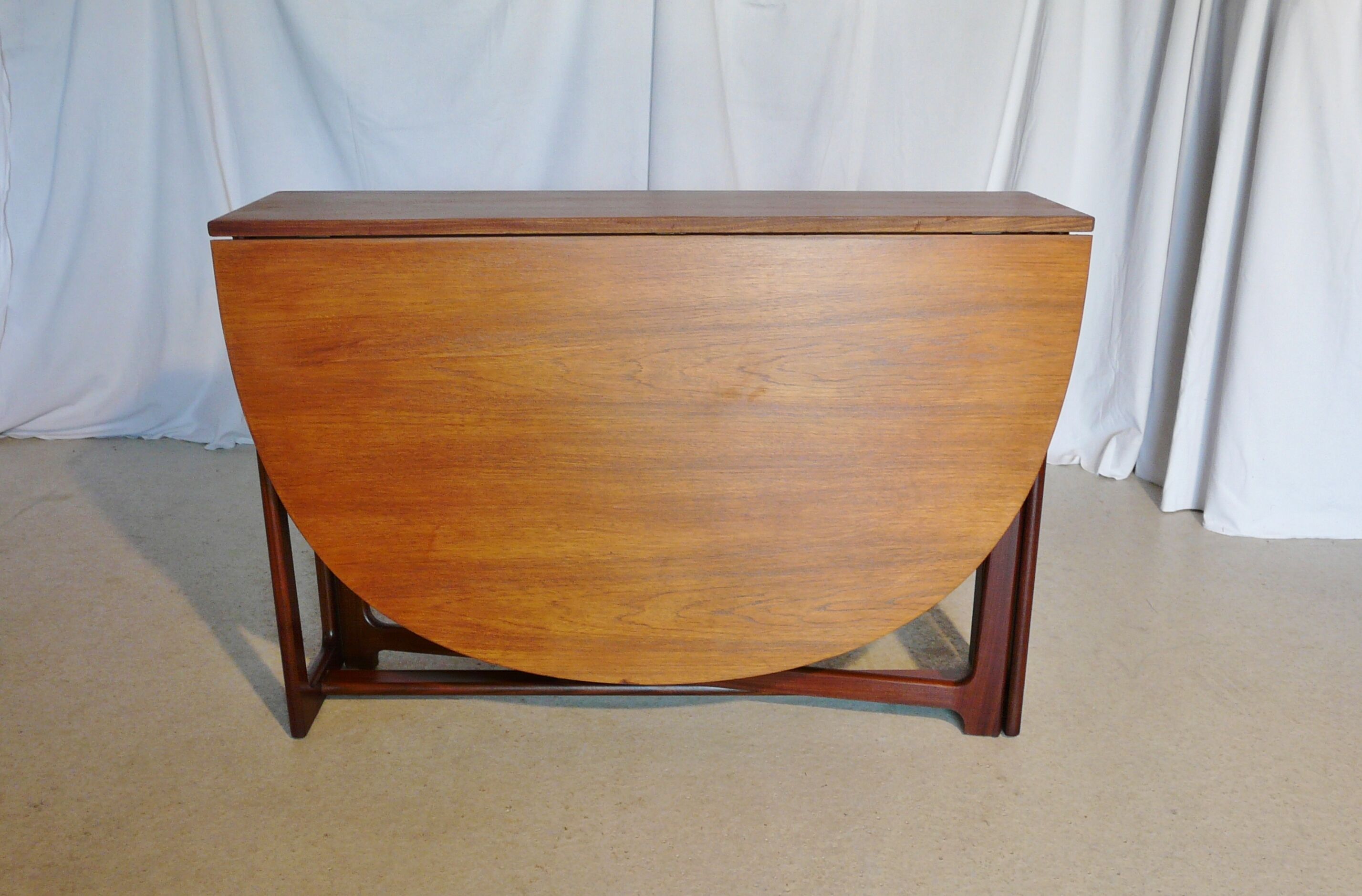 Scandinavian teak folding table