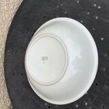 Paris porcelain salad bowl vintage floral motif 1970