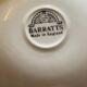 Set of 8 English ceramic coffee / mocha cups and saucers BARRATIS
