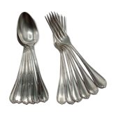 Twelve Christofle cutlery