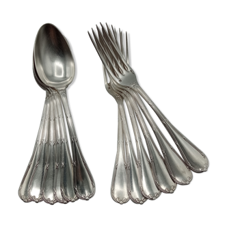 Twelve Christofle cutlery