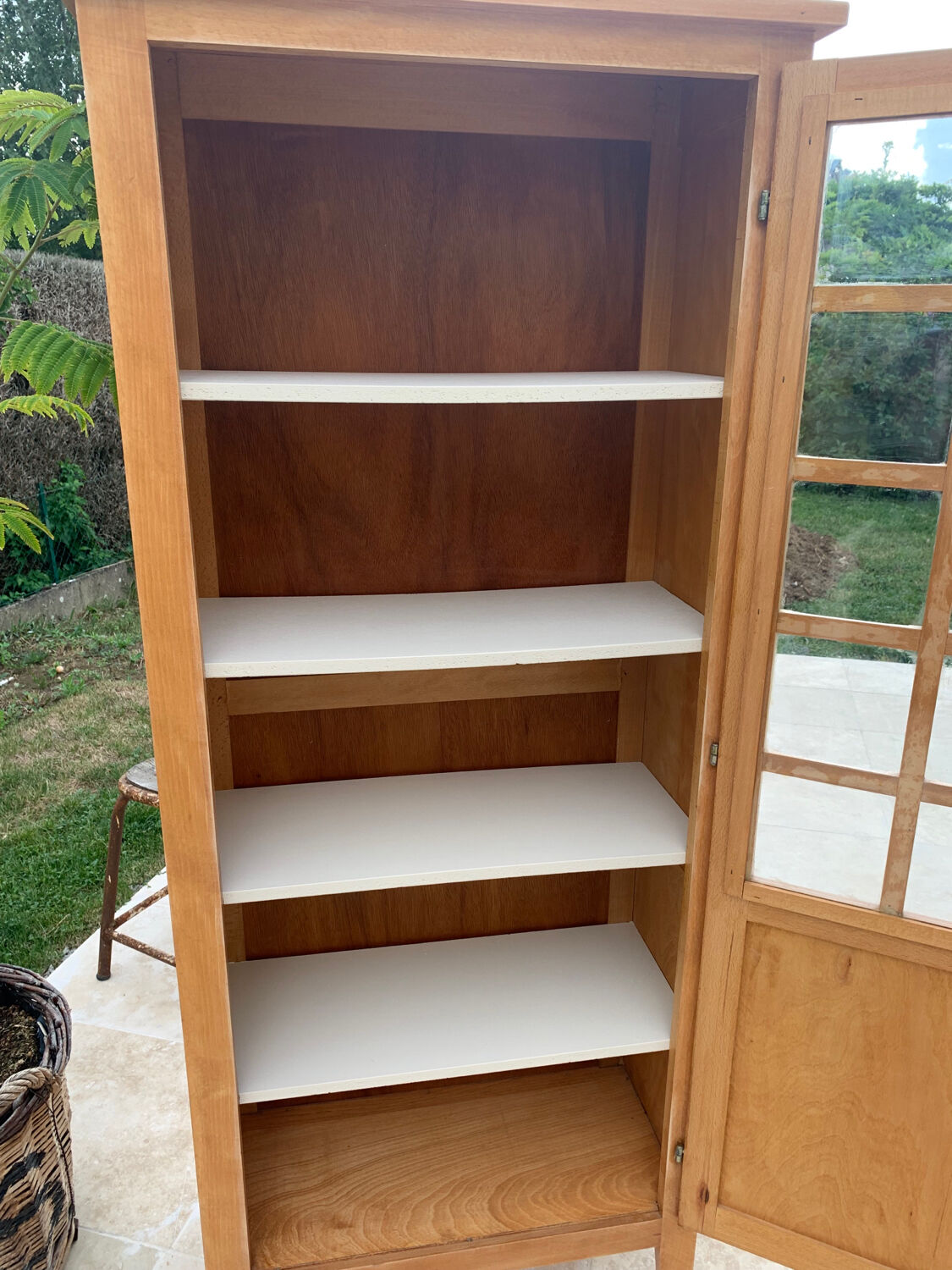 Parisian glass cabinet