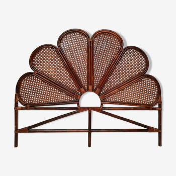 Rattan headboard and canning