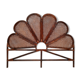 Rattan headboard and canning