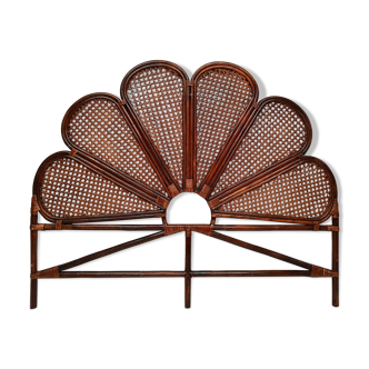 Rattan headboard and canning