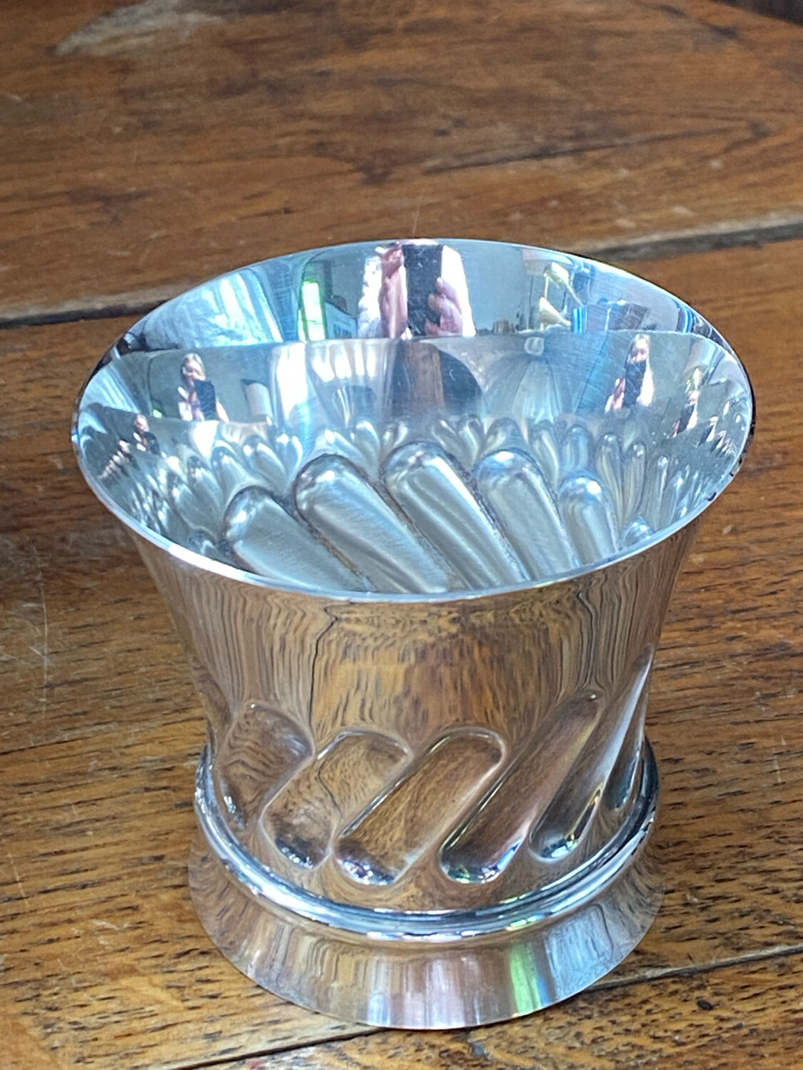 Silver-plated timbales