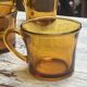 6 vintage Duralex cups