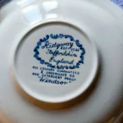 Set of saucers / small deep plates Windsor Ridgway Staffordshire