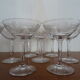 10 glasses champagne crystal Saint Louis - Model Manon- 12 cm