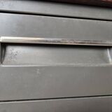 Bureau de direction avec plateau en stratifié palissandre par Mobiltecnica Torino