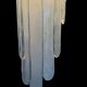Pair of sconces " called murano waterfall " by carlo nason for mazzega
