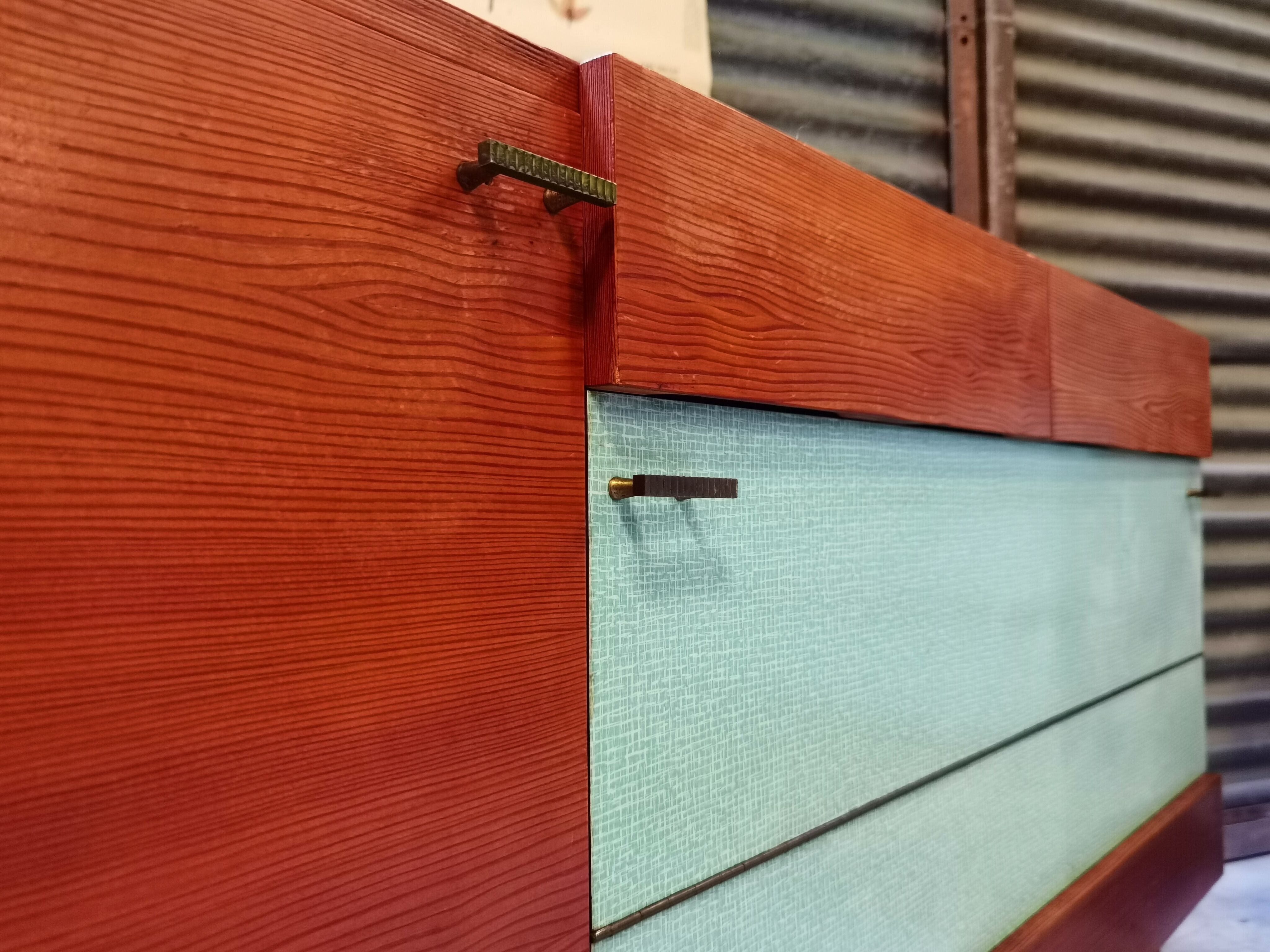 Czech wood and formica sideboard