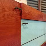 Czech wood and formica sideboard