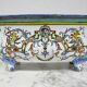 Gien earthenware planter, renaissance style – early twentieth century