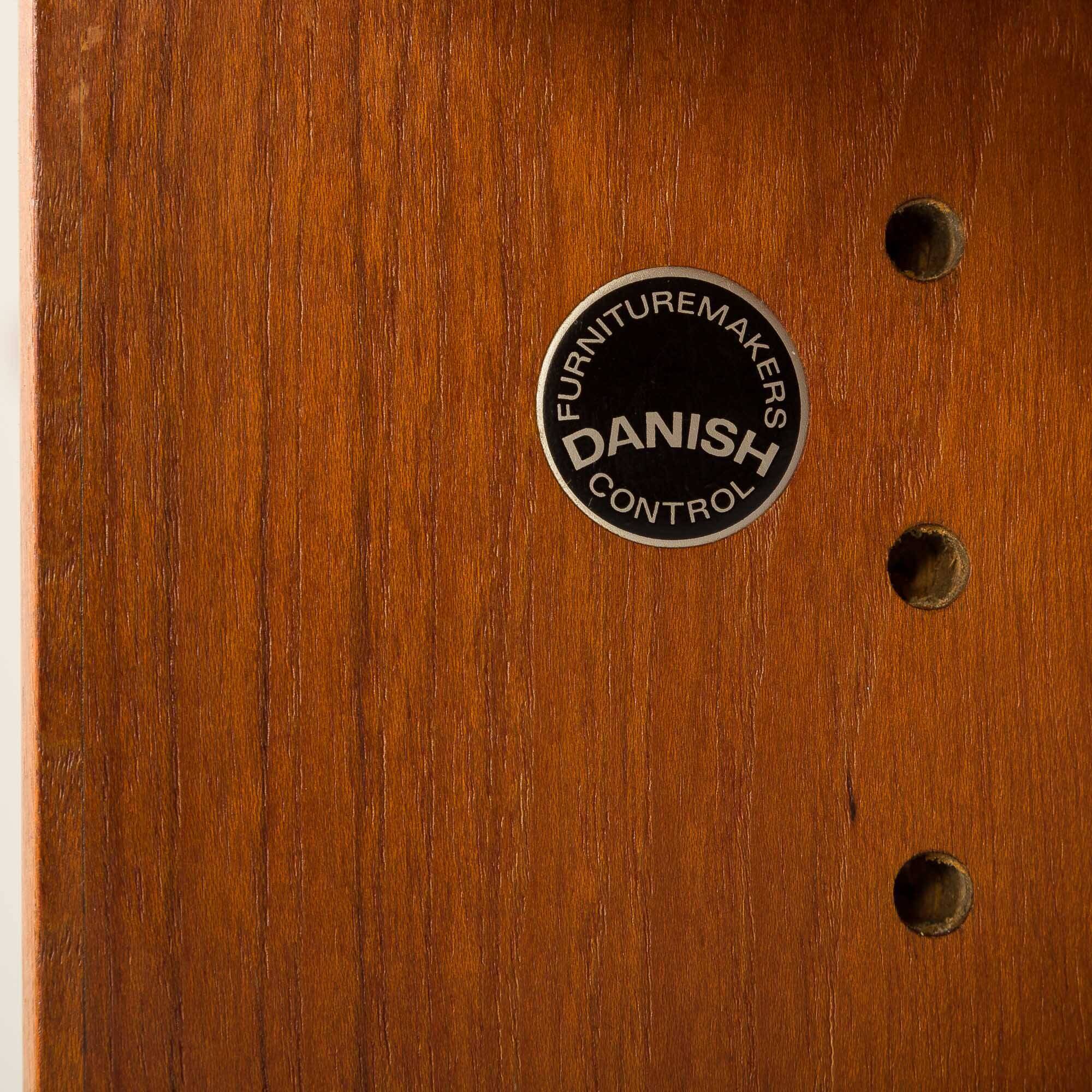 Hansen and Guldborg two bay wall unit, 1960s